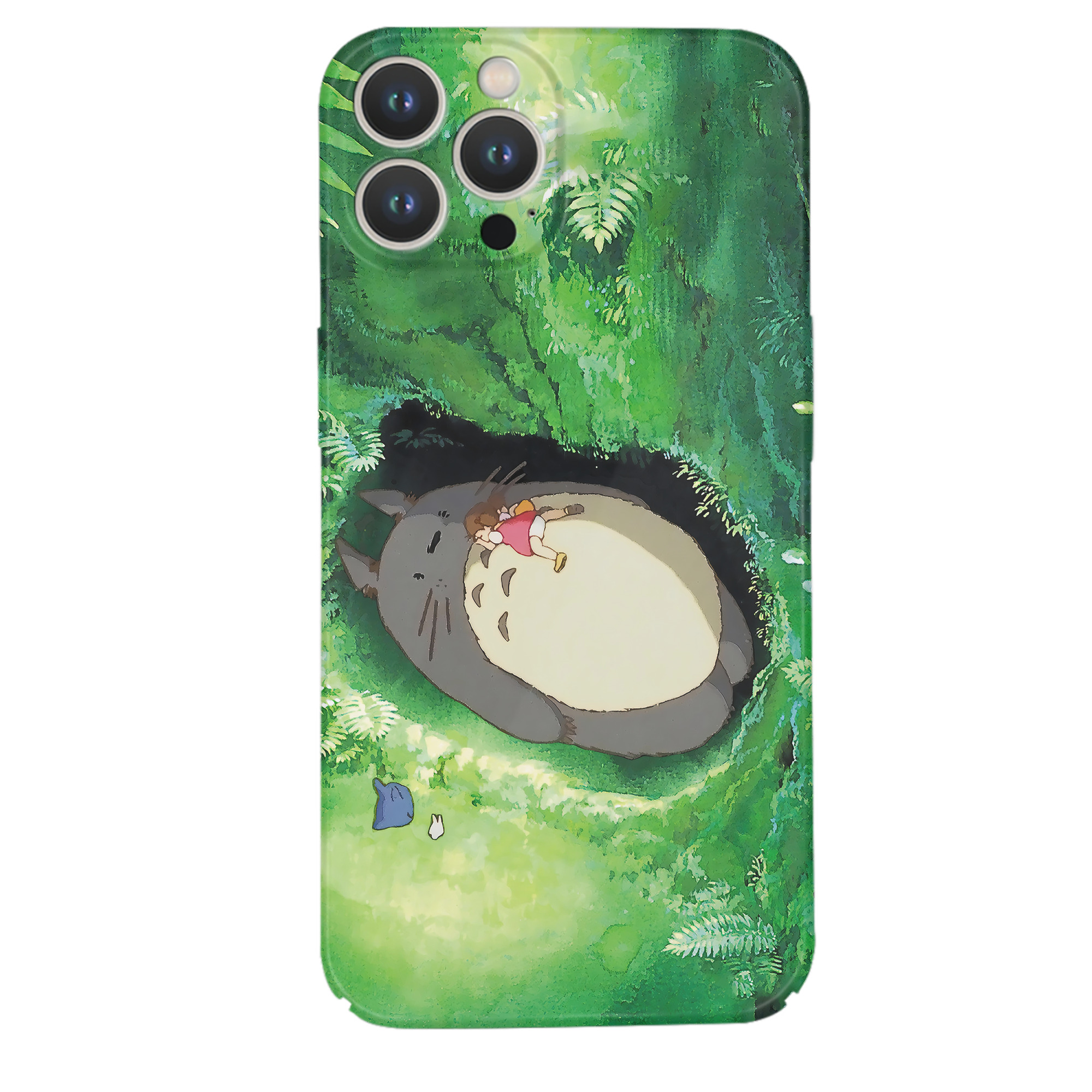 （画像用） となりのトトロ 草壁メイ 草壁サツキ My Neighbor Totoro Satsuki Kusakabe Mei Kusakabe 【iPhone 14シリーズ対応】ハードケース